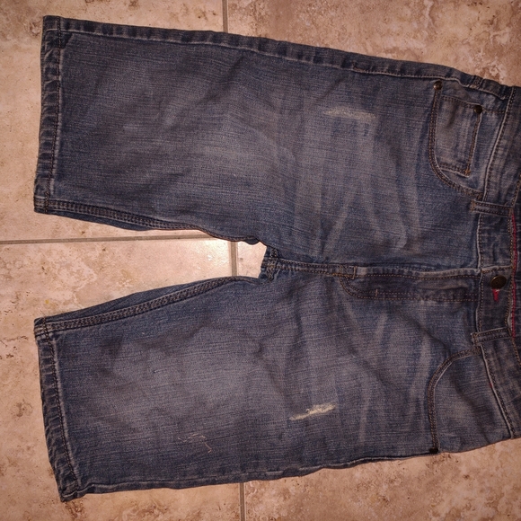 Wrangler Dark Blue Jean Shorts - Picture 3 of 8